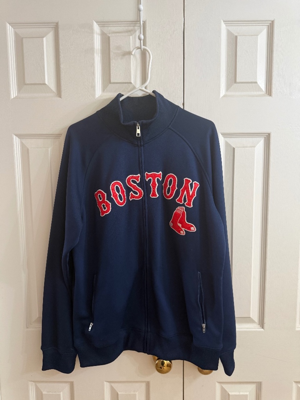 Red Sox Zip Up Crewneck